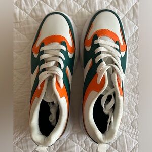 Brand New Green and Orange Shoes